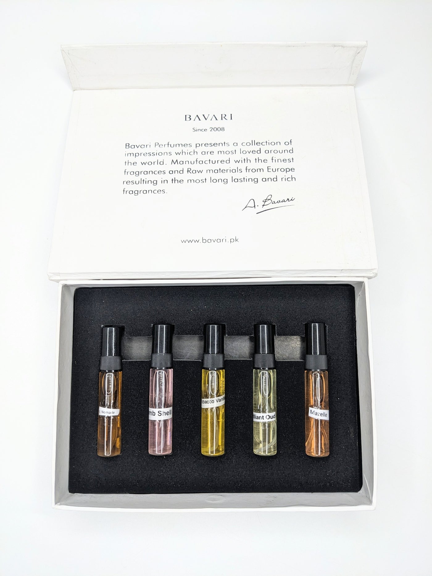 The Aqua Noir 5ML Explorers Kit